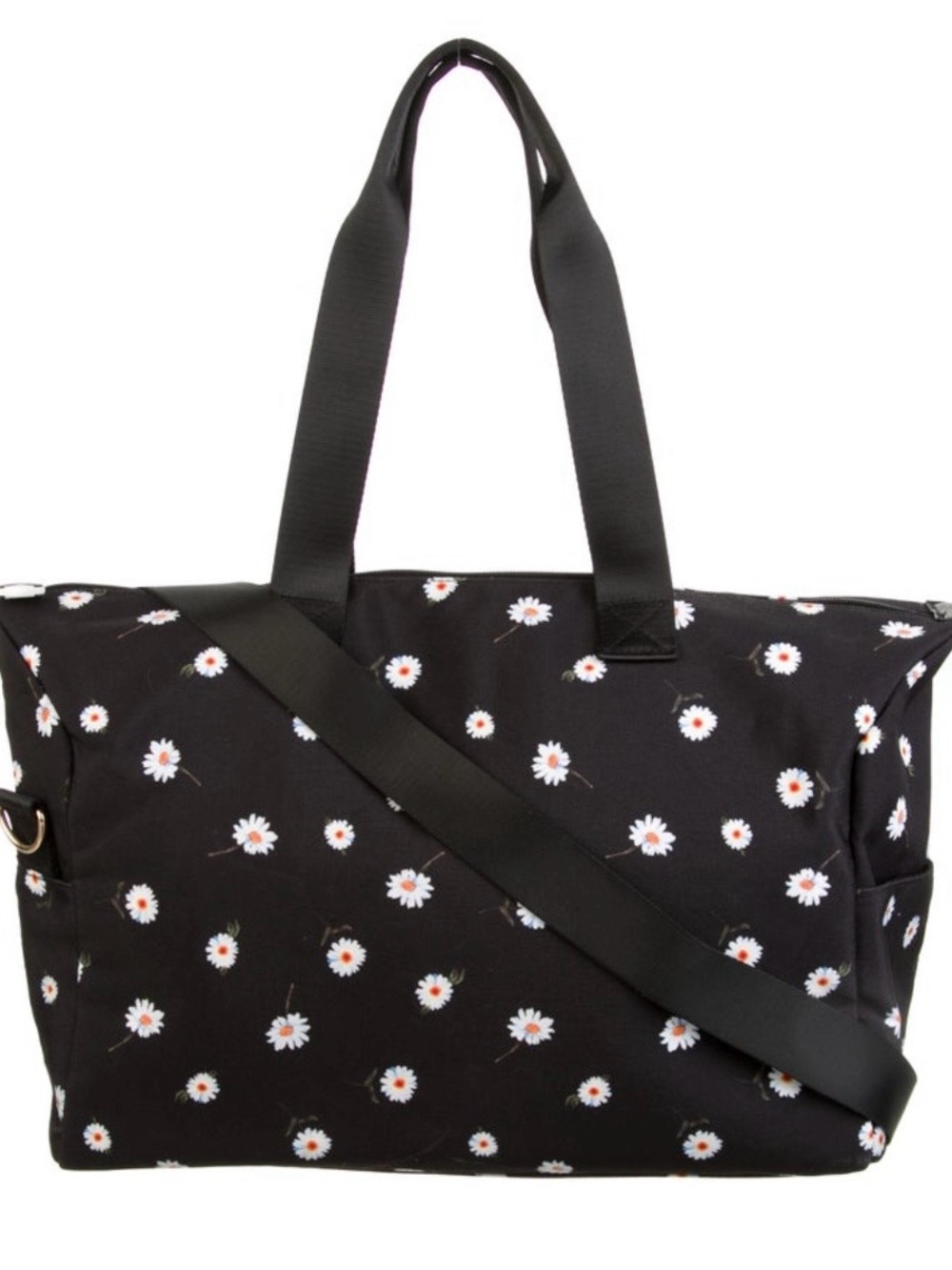 Alice + Olivia Floral Canvas Duffle Bag